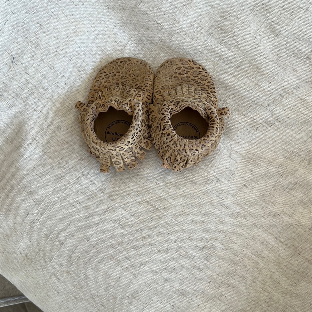 Bird rock baby moccosins